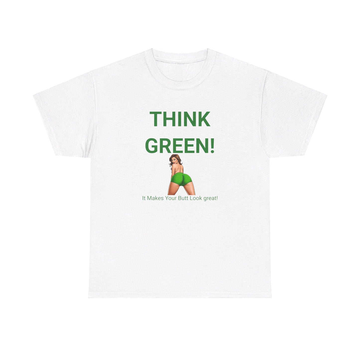 Think Green Unisex Heavy Cotton Tee