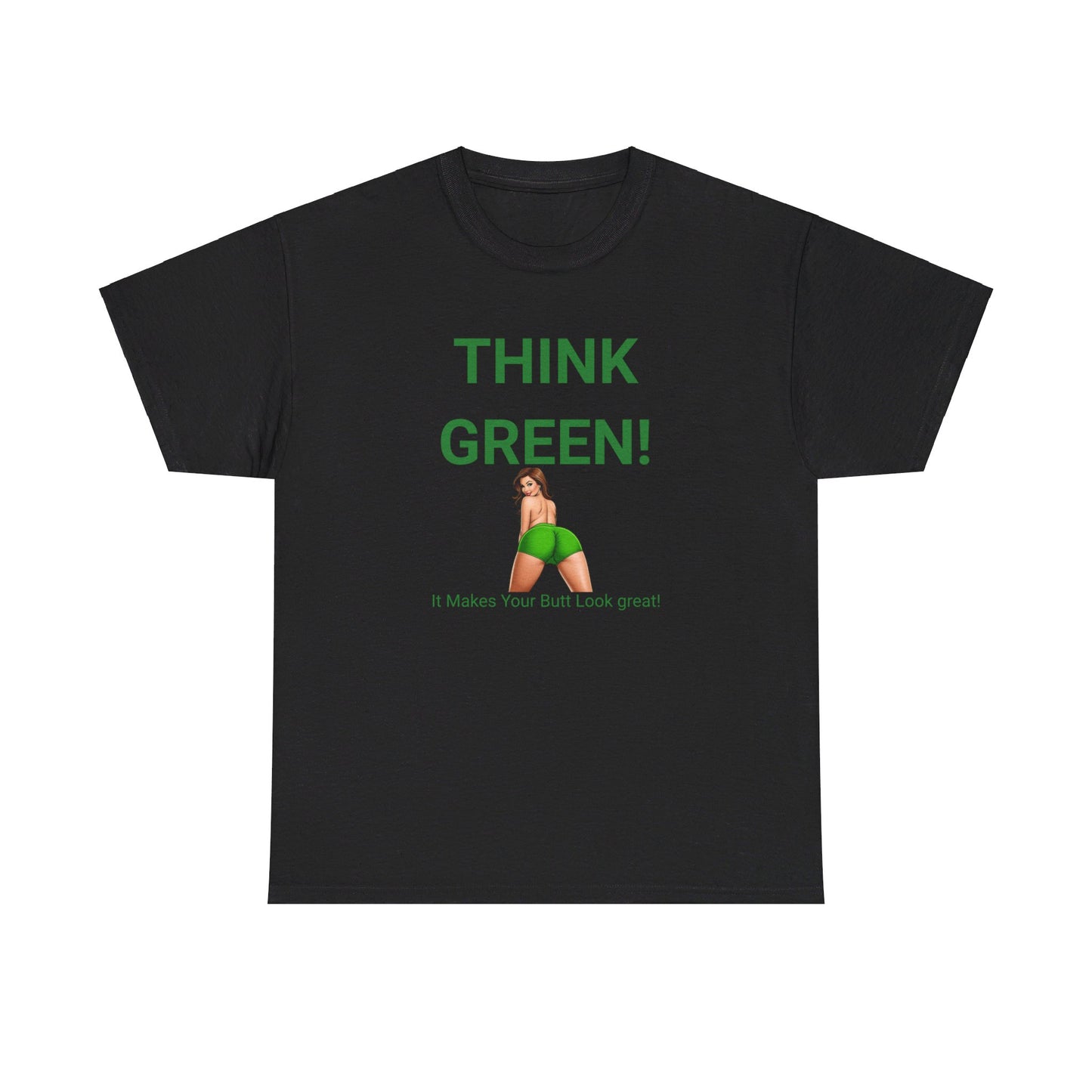 Think Green Unisex Heavy Cotton Tee