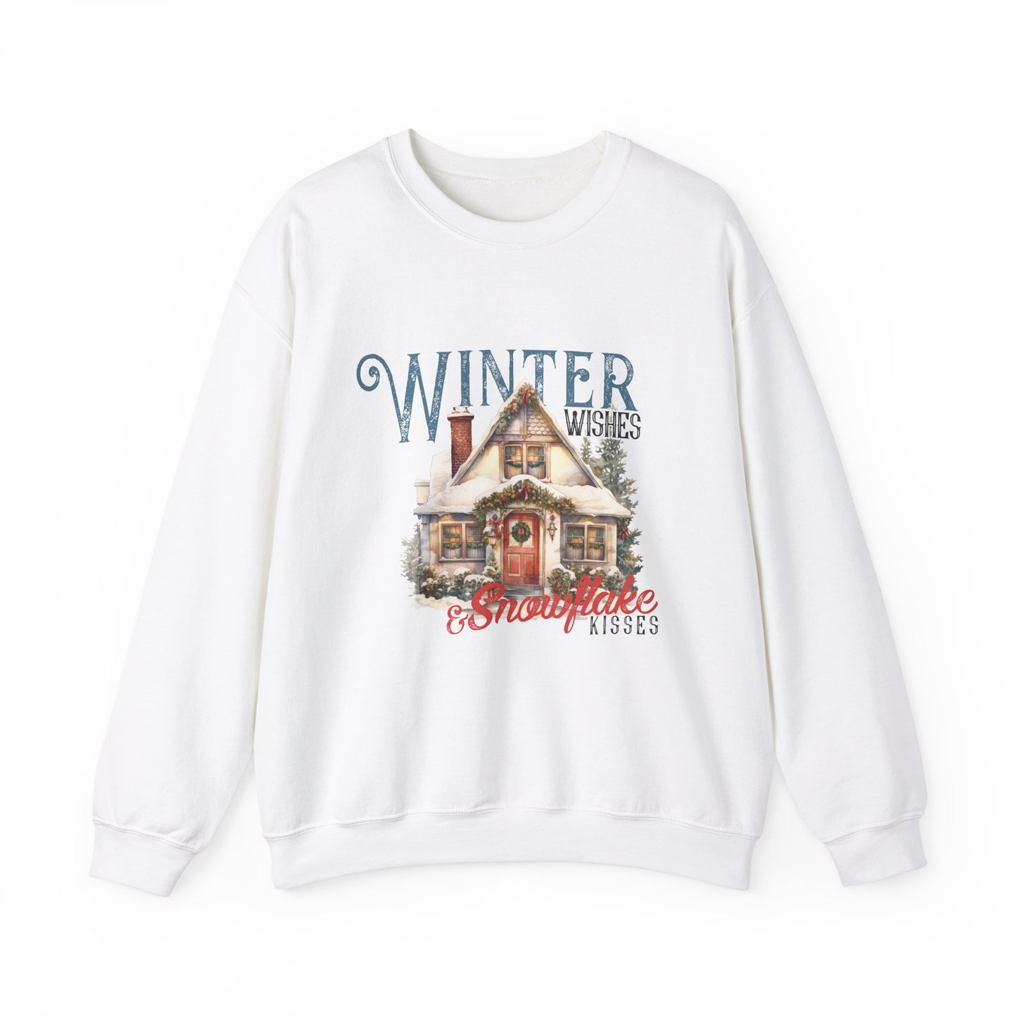 Winter Wishes & Snowflake Kisses Sweatshirt