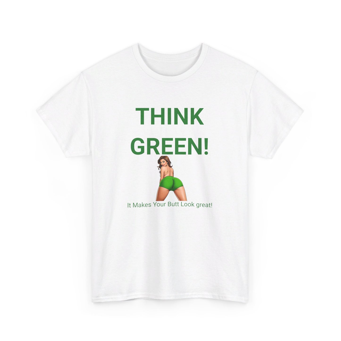 Think Green Unisex Heavy Cotton Tee