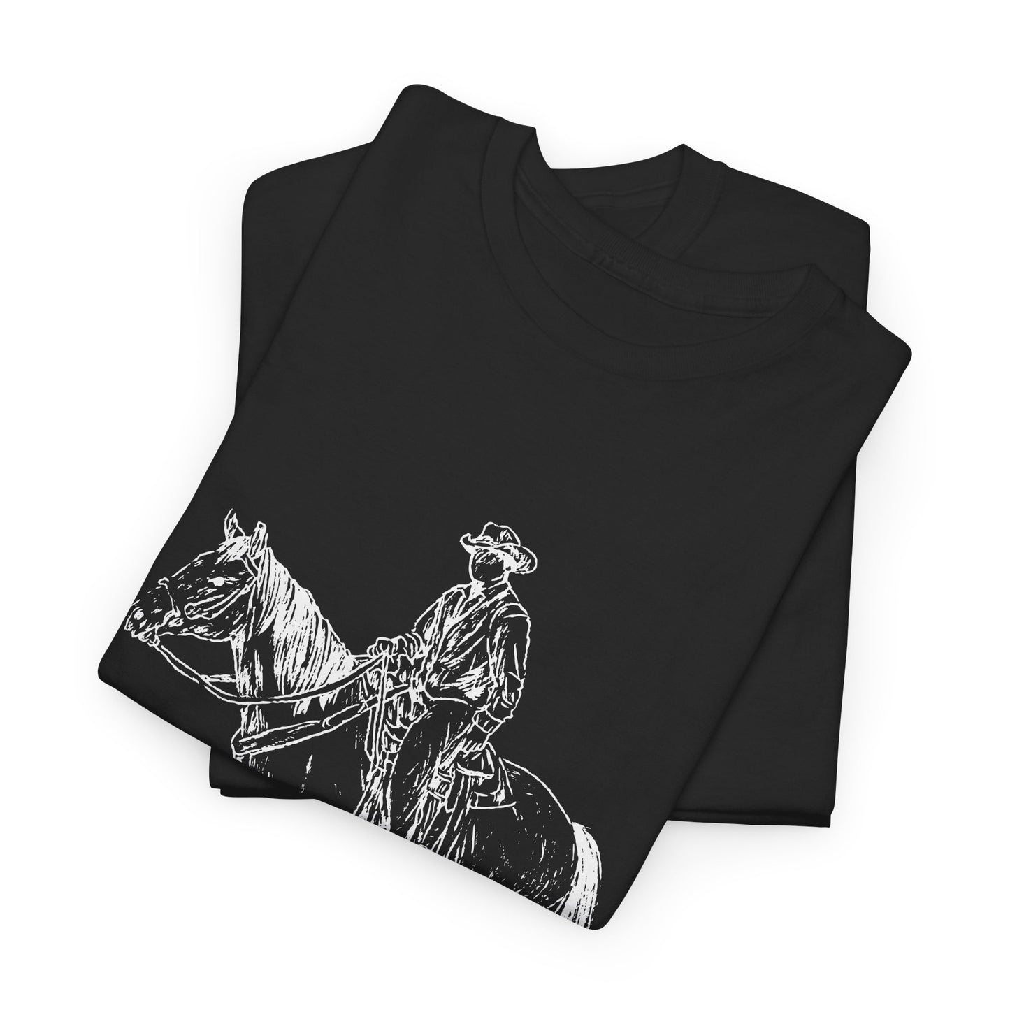 Cowboy Unisex Heavy Cotton Tee