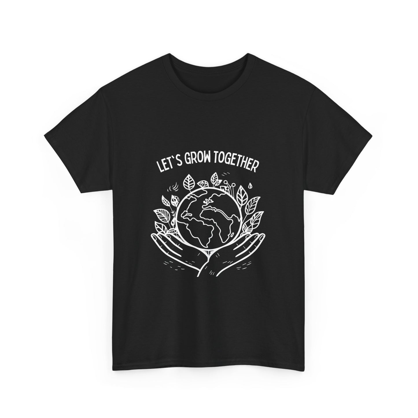 Lets Grow Unisex Heavy Cotton Tee