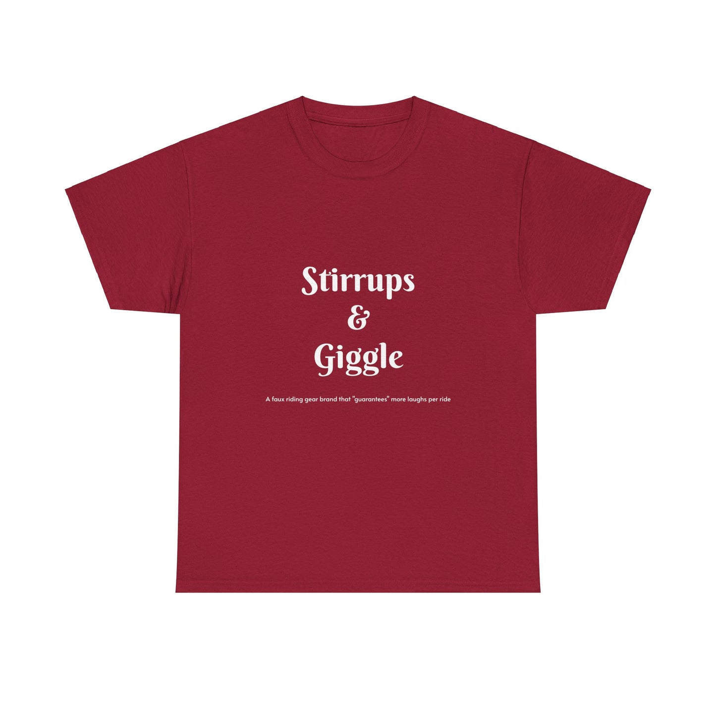 Stirrups Unisex Heavy Cotton Tee