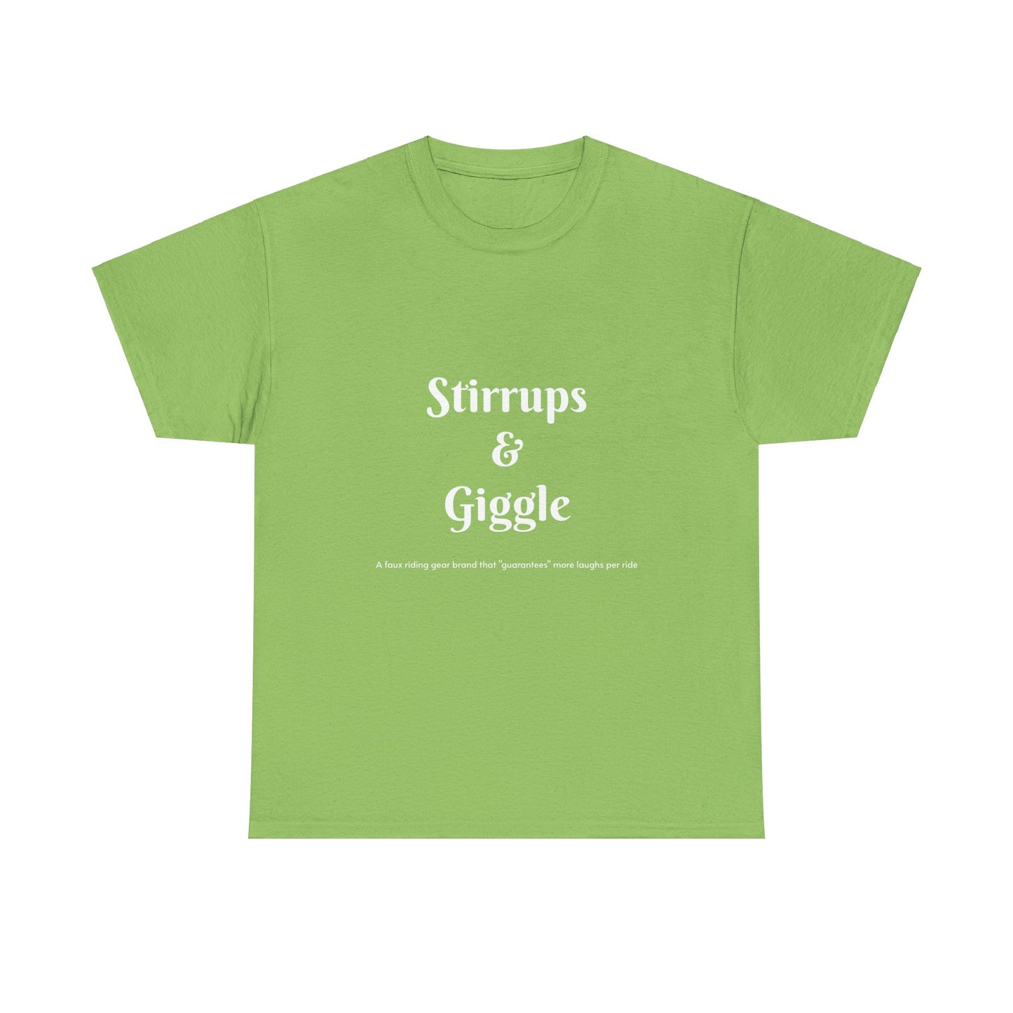 Stirrups Unisex Heavy Cotton Tee