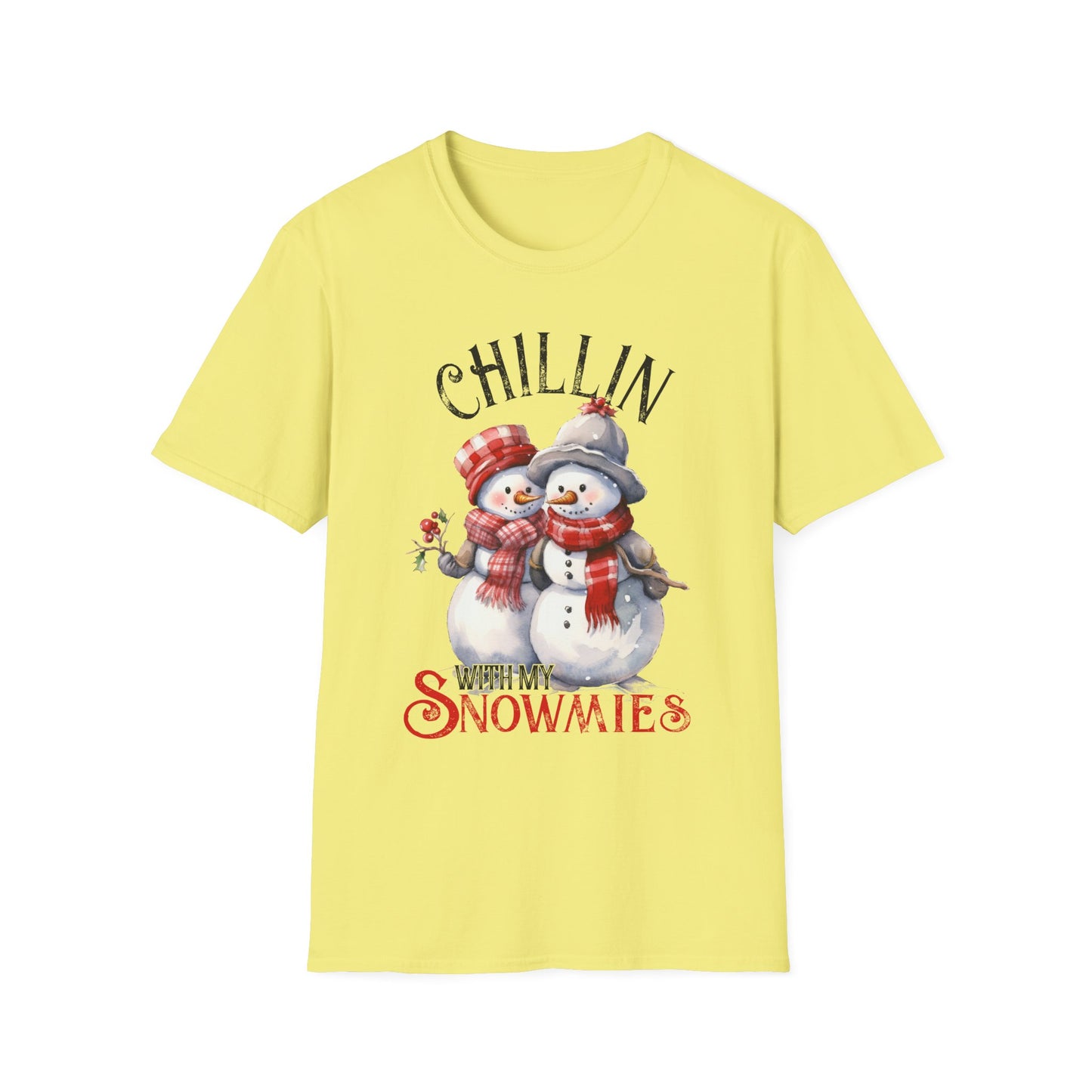 Chillin With My Snowmies Softstyle T-Shirt