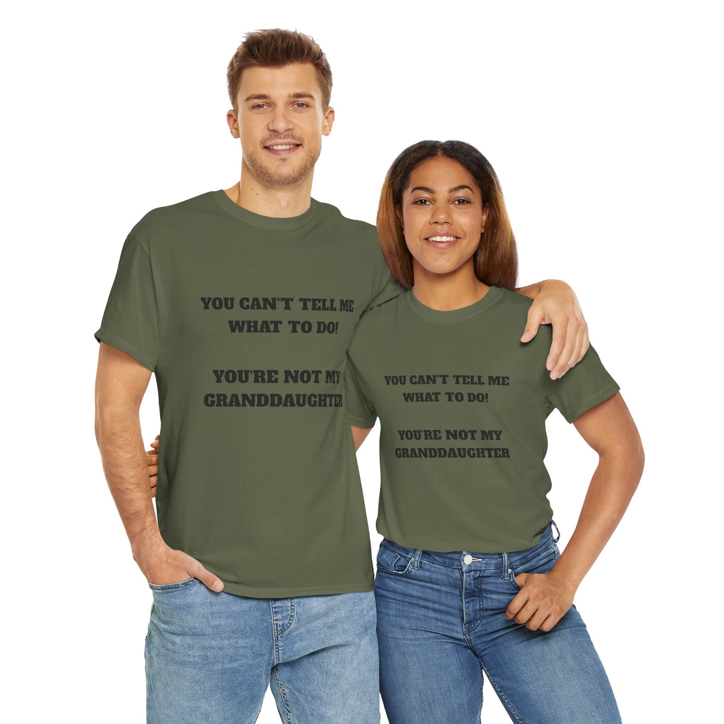 Don't tell me Unisex Heavy Cotton Tee