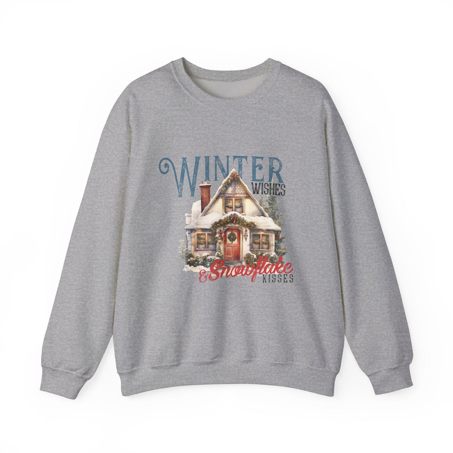 Winter Wishes & Snowflake Kisses Sweatshirt