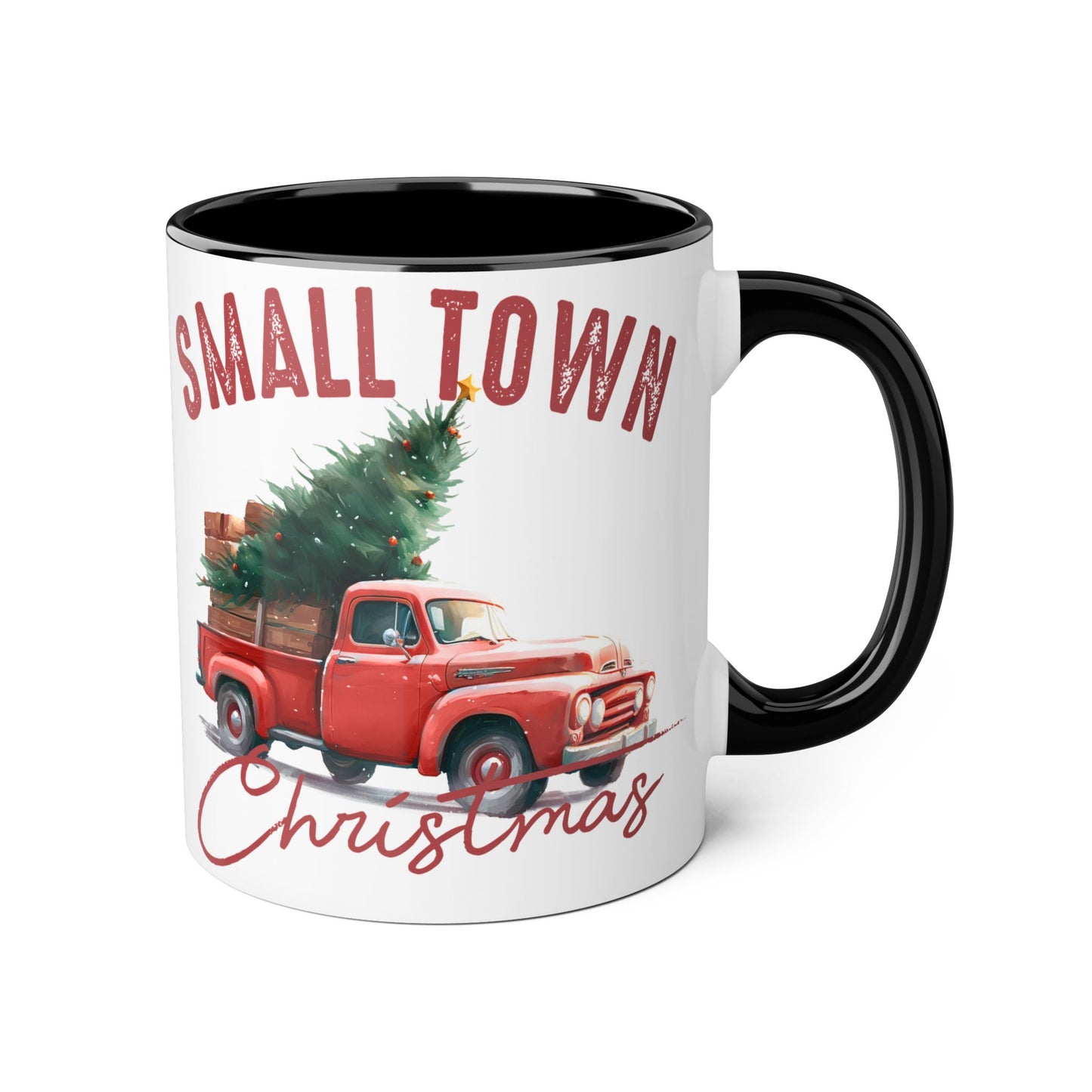 Small Town Christmas Mugs, 11oz