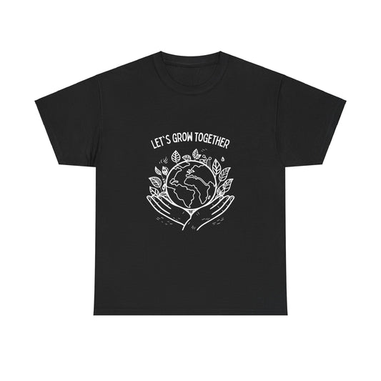 Lets Grow Unisex Heavy Cotton Tee