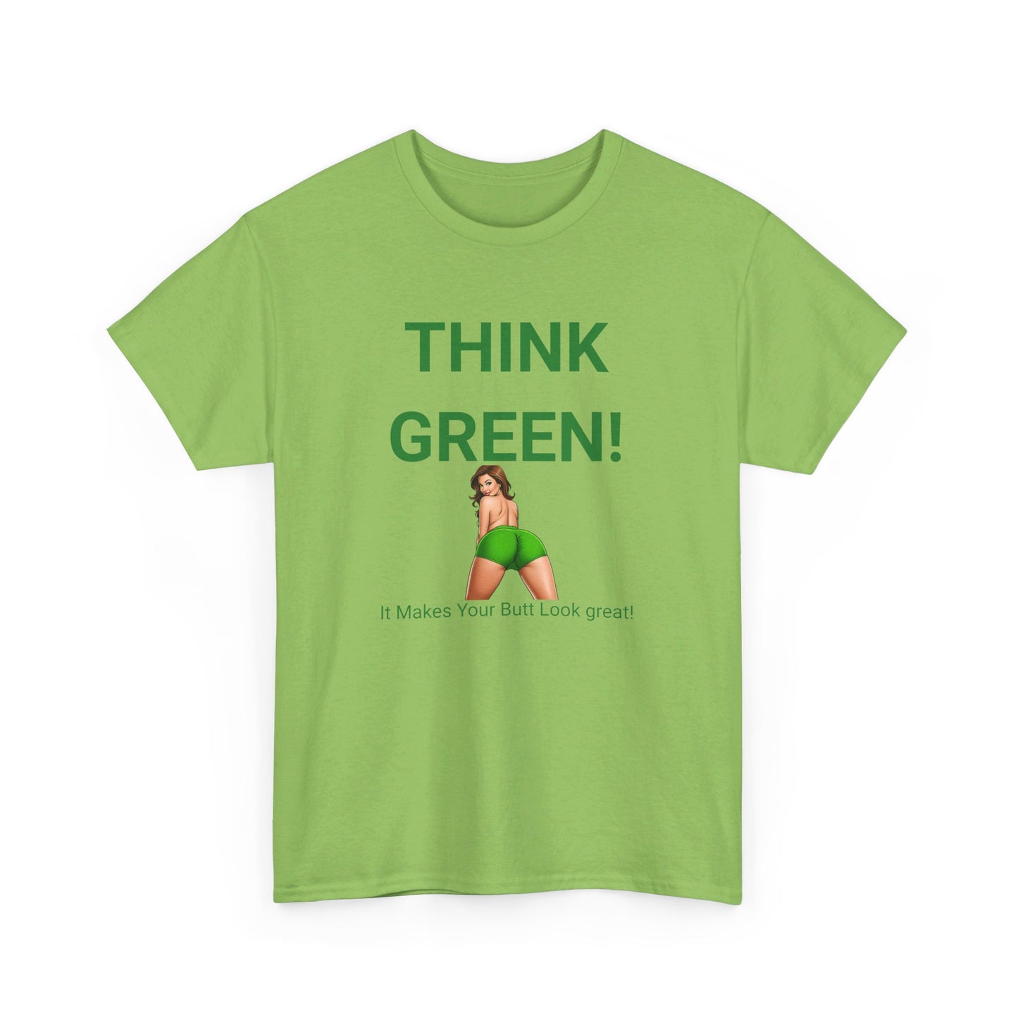 Think Green Unisex Heavy Cotton Tee