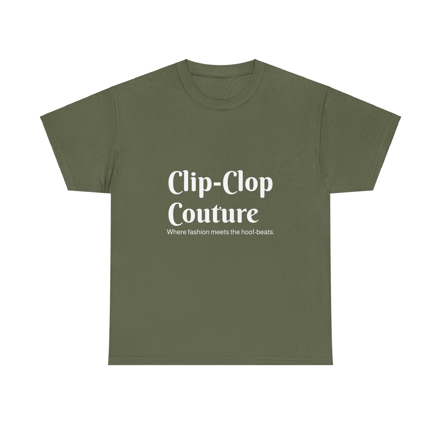 Clip Clop Unisex Heavy Cotton Tee