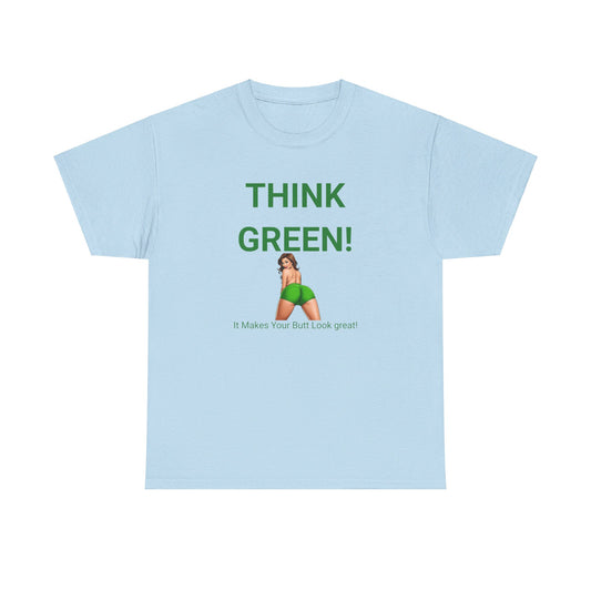 Think Green Unisex Heavy Cotton Tee