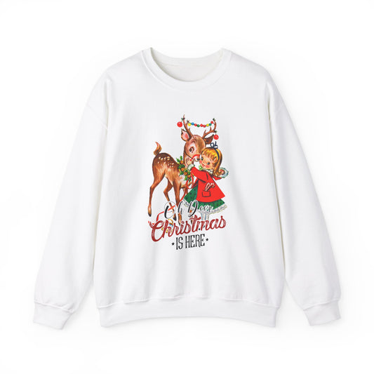 Oh Deer Christmas is Here Sweatshirt