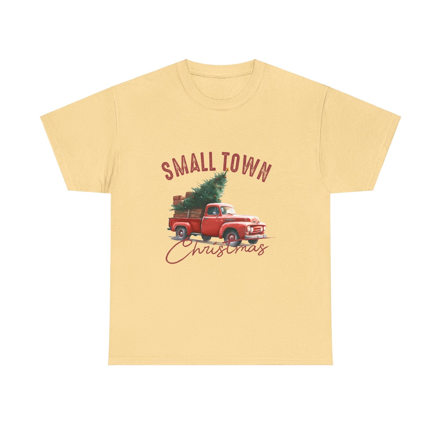 Small Town Christmas Cotton Tee