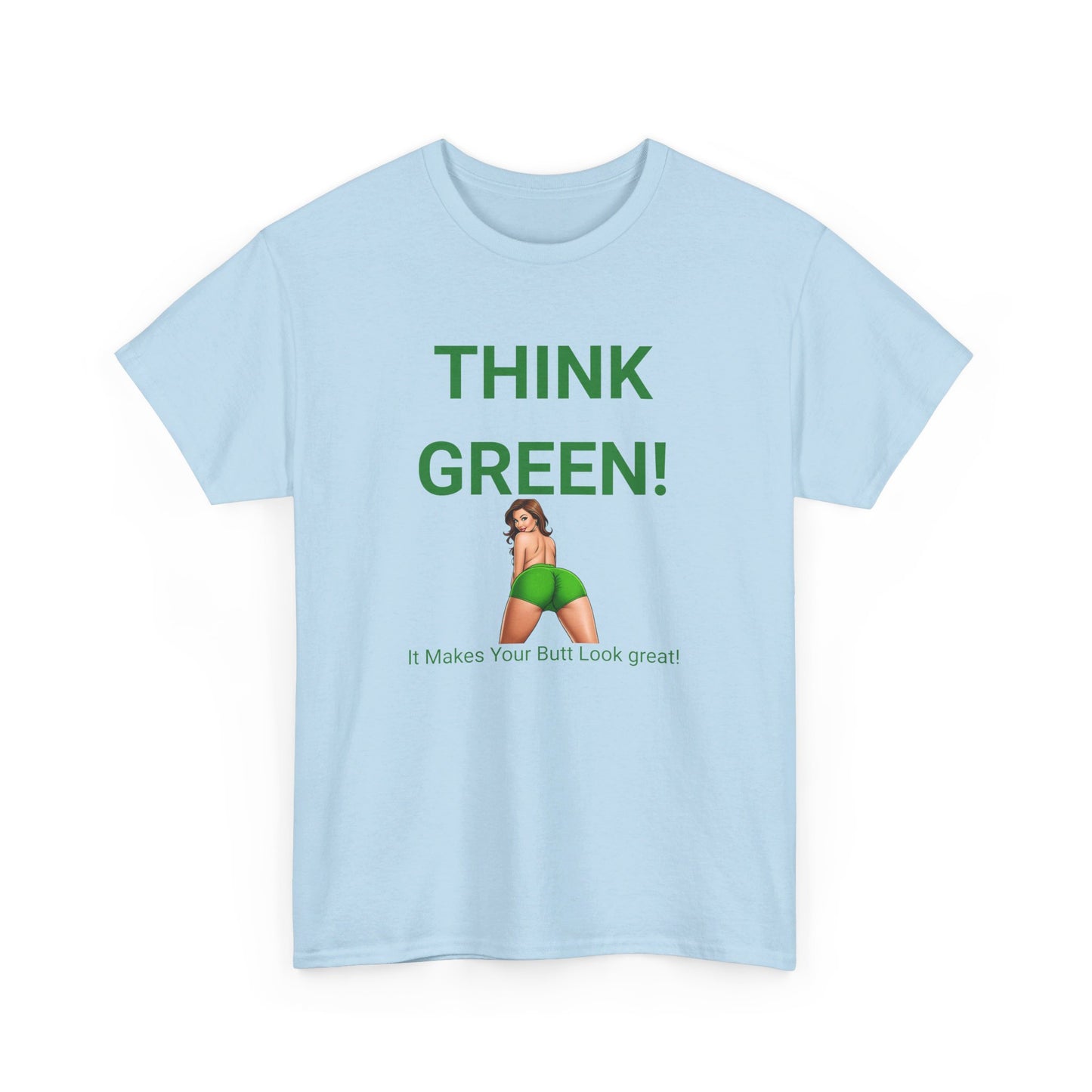 Think Green Unisex Heavy Cotton Tee