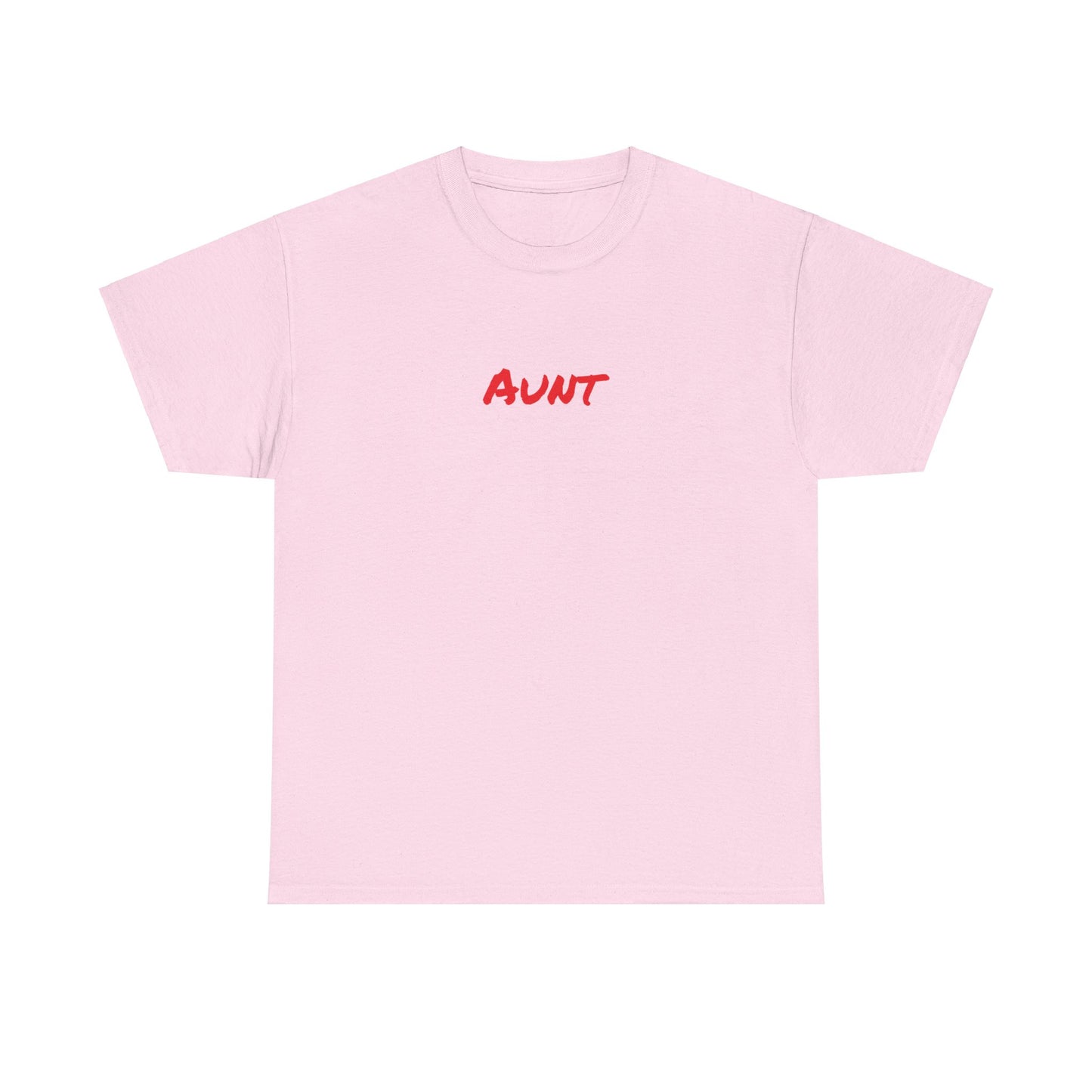 Aunt Uncle Unisex Heavy Cotton Tee