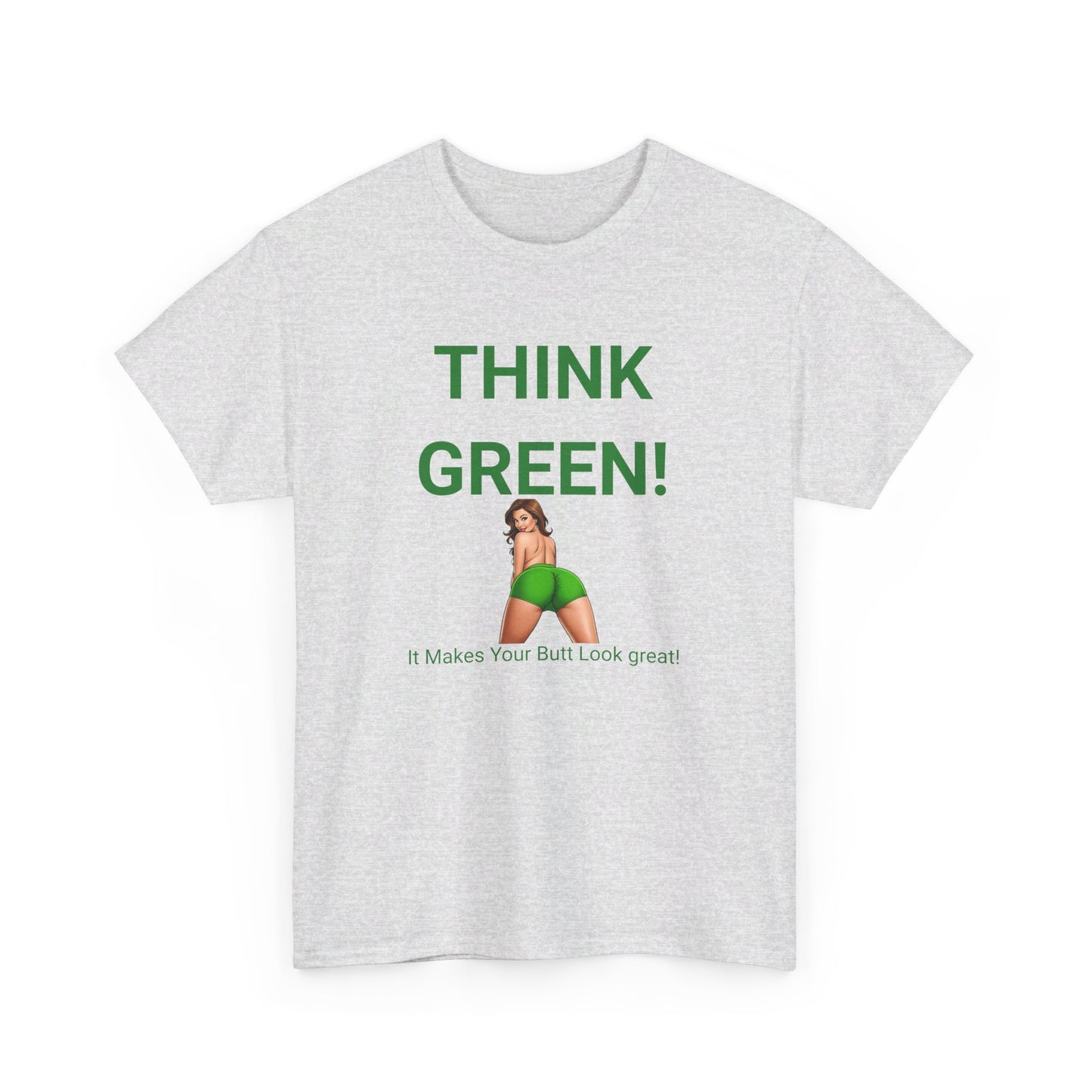 Think Green Unisex Heavy Cotton Tee