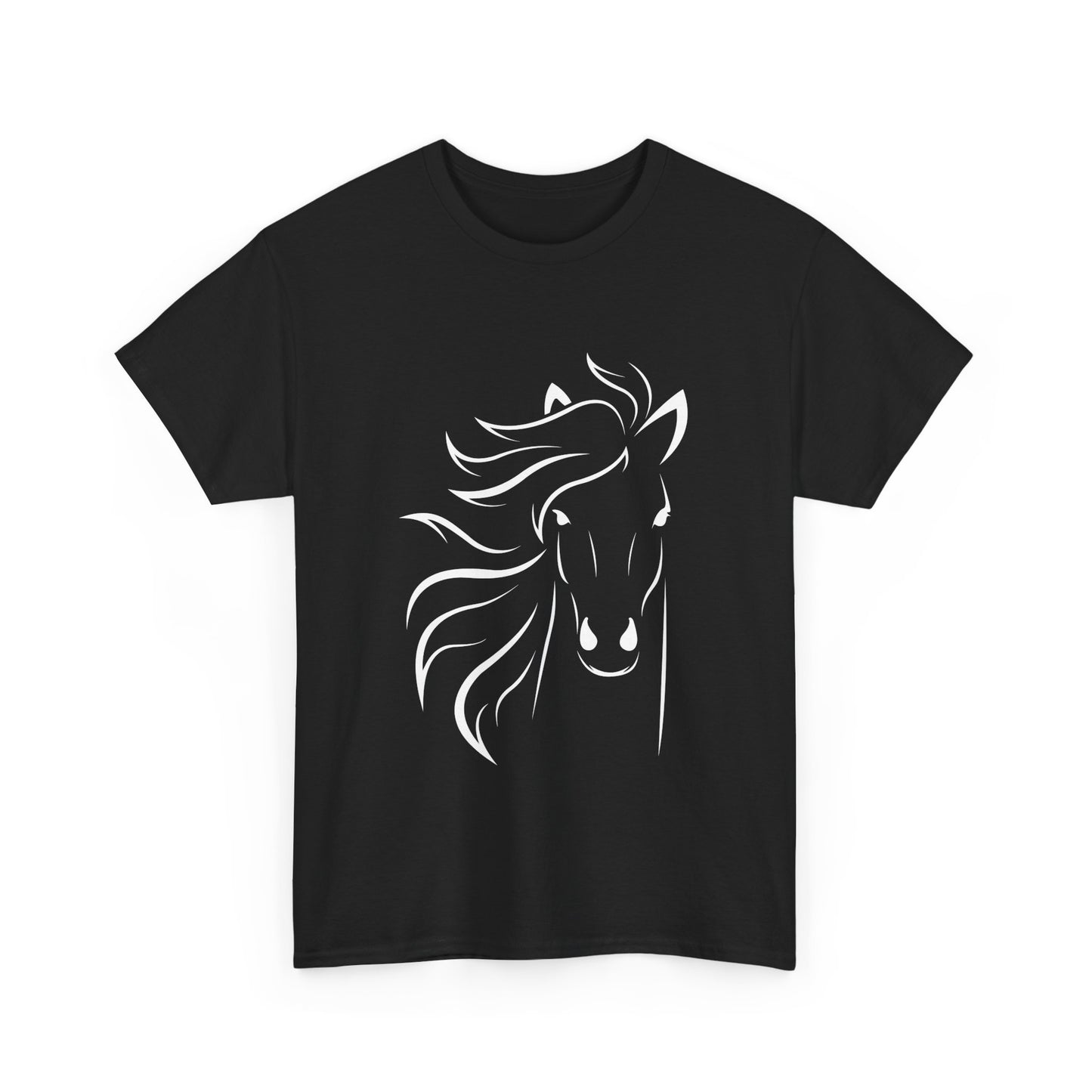 Horse Unisex Heavy Cotton Tee