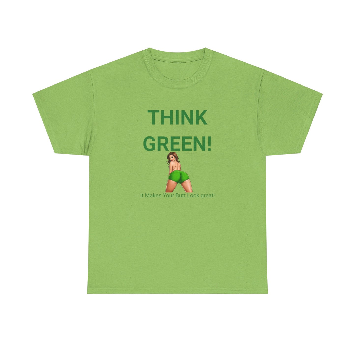 Think Green Unisex Heavy Cotton Tee