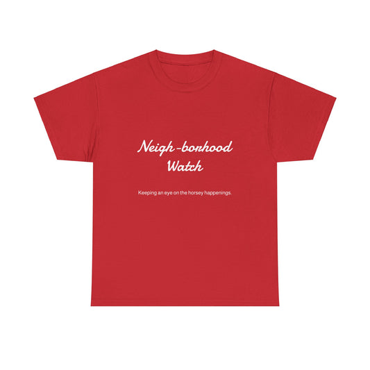 Neigh-borhood Unisex Heavy Cotton Tee