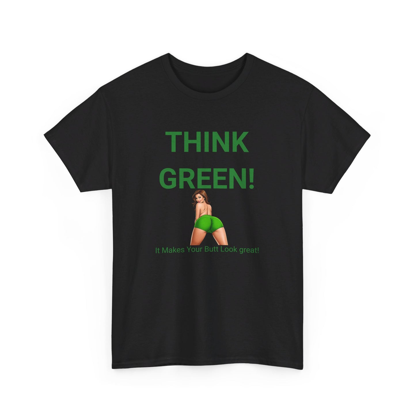 Think Green Unisex Heavy Cotton Tee