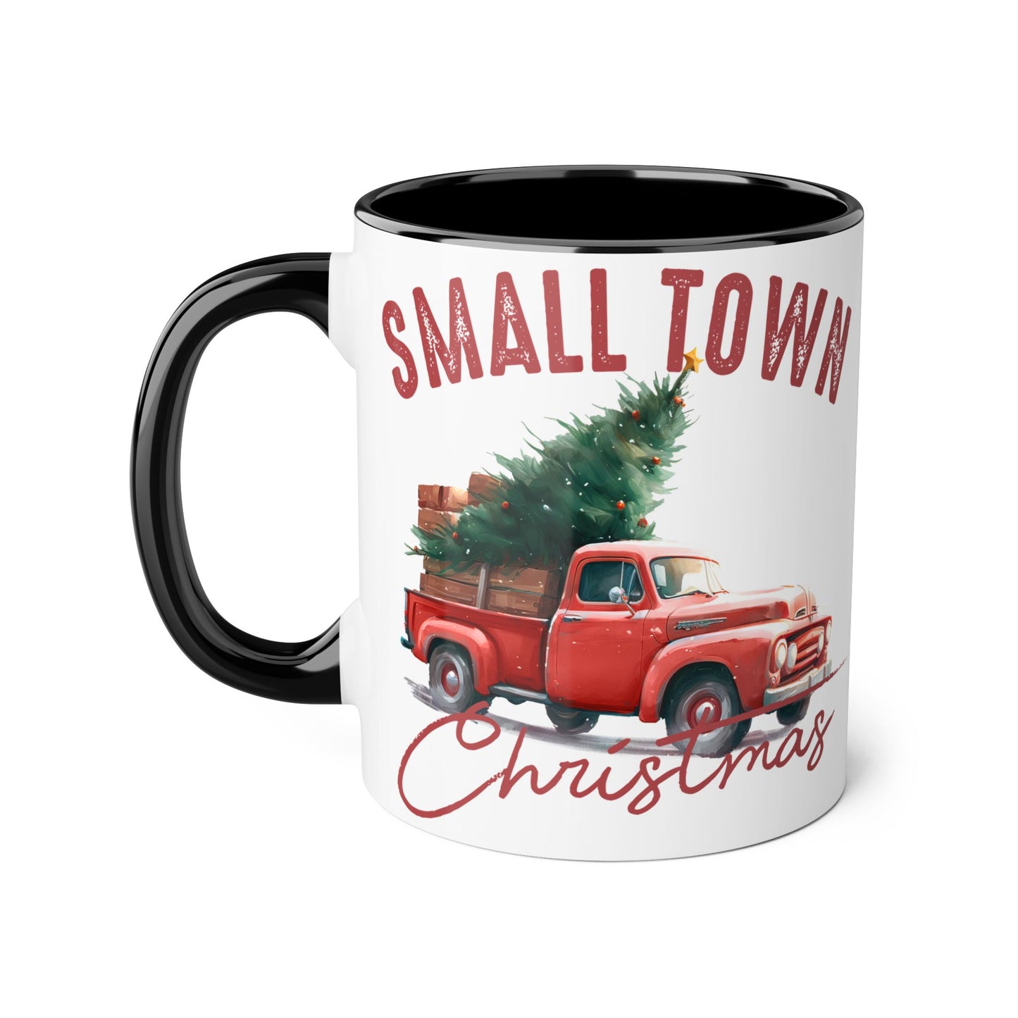 Small Town Christmas Mugs, 11oz