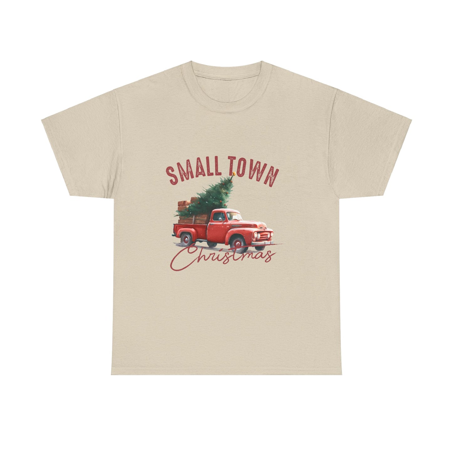 Small Town Christmas Cotton Tee