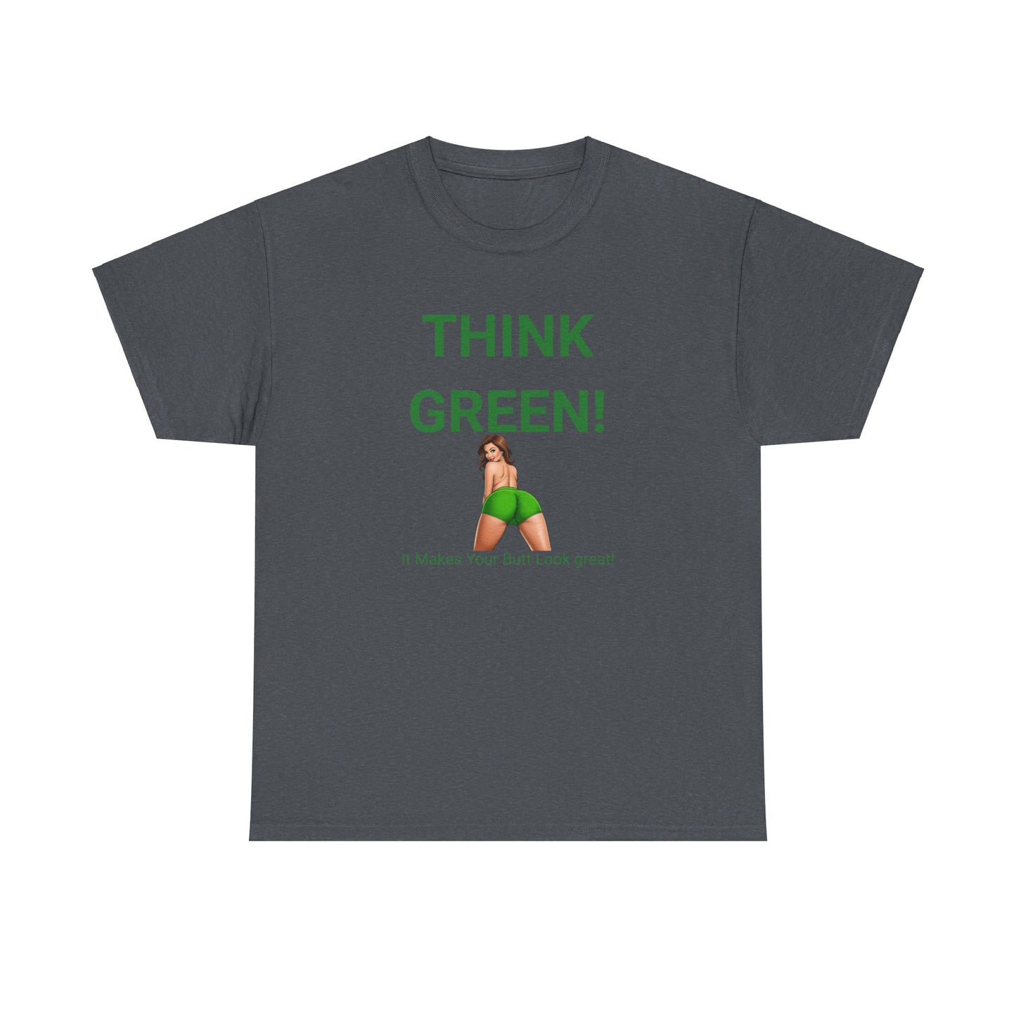 Think Green Unisex Heavy Cotton Tee