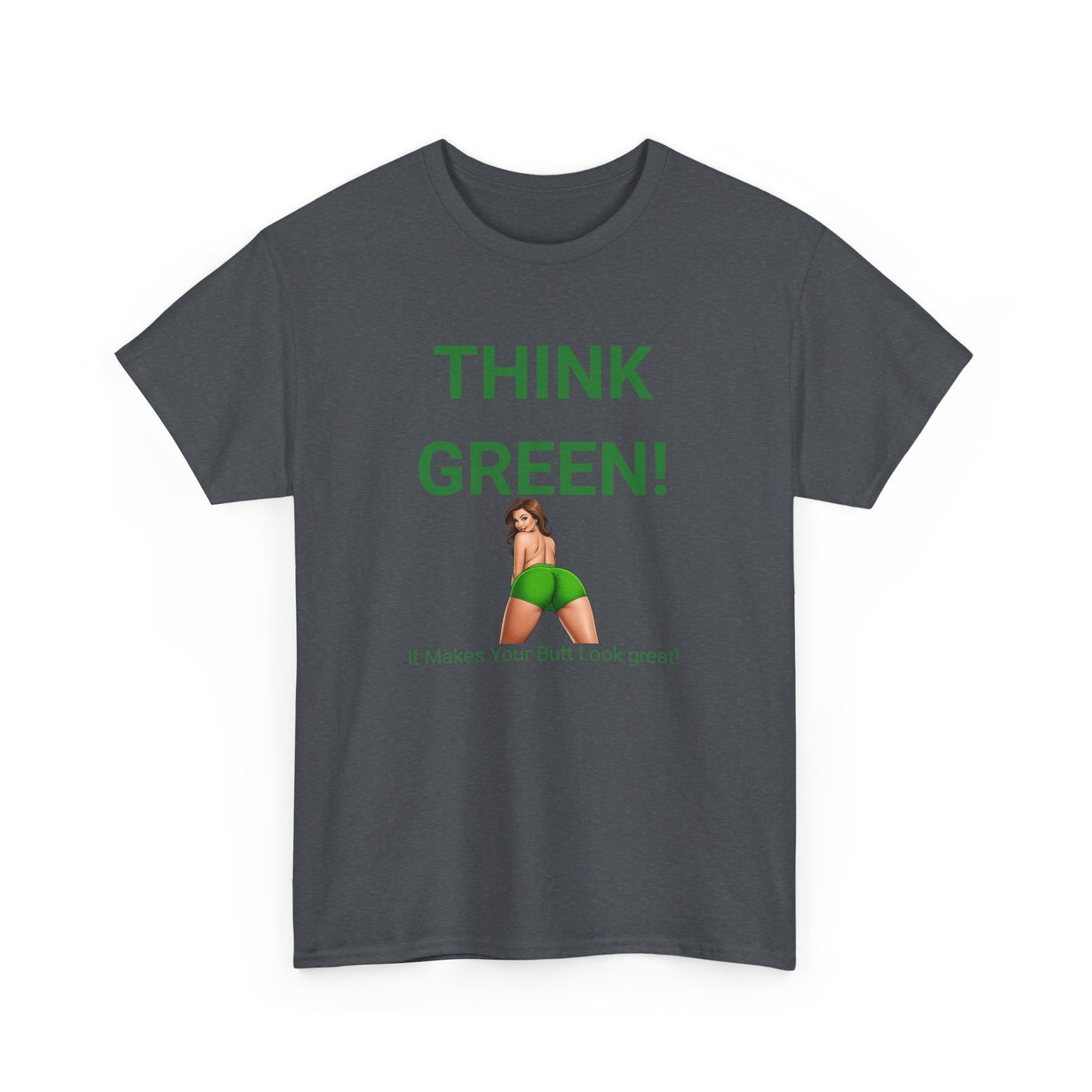 Think Green Unisex Heavy Cotton Tee